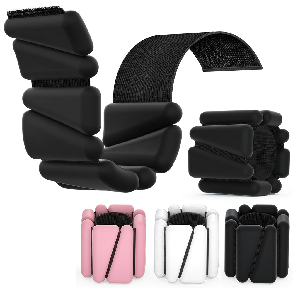 Pilates Ankle Strap - Pesi Regolabili in Silicone da 2LBS/4LBS