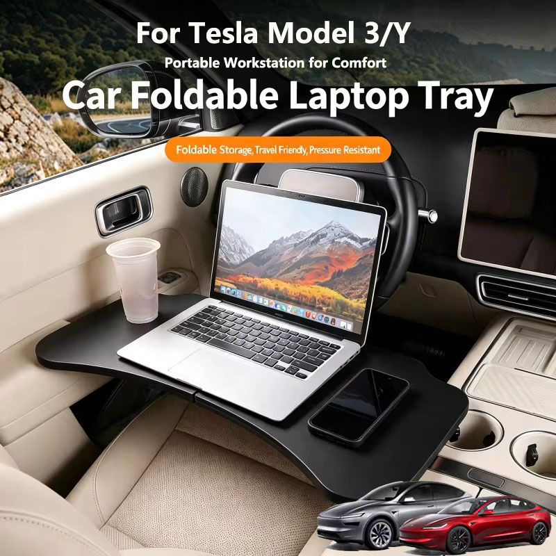 Inversion Table Fold - Tavolino Pieghevole per Auto Tesla Model