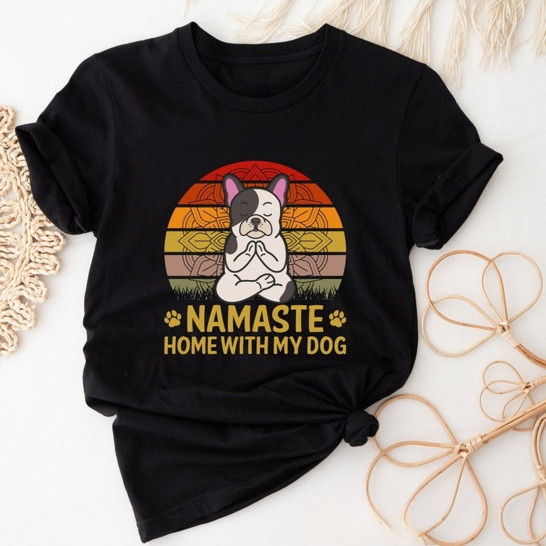 Pilates Yoga Instructor - Simpatici cartoni animati Cane Namaste Camicia