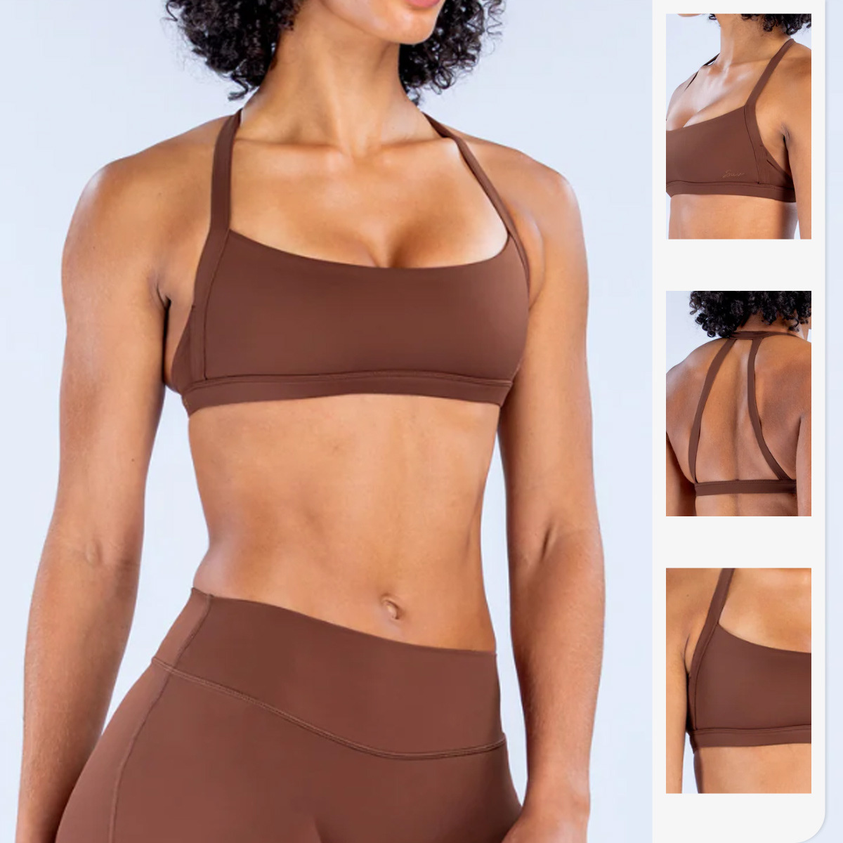 Yoga Strap Cotton - Reggiseno Sportivo da Yoga per Donne,