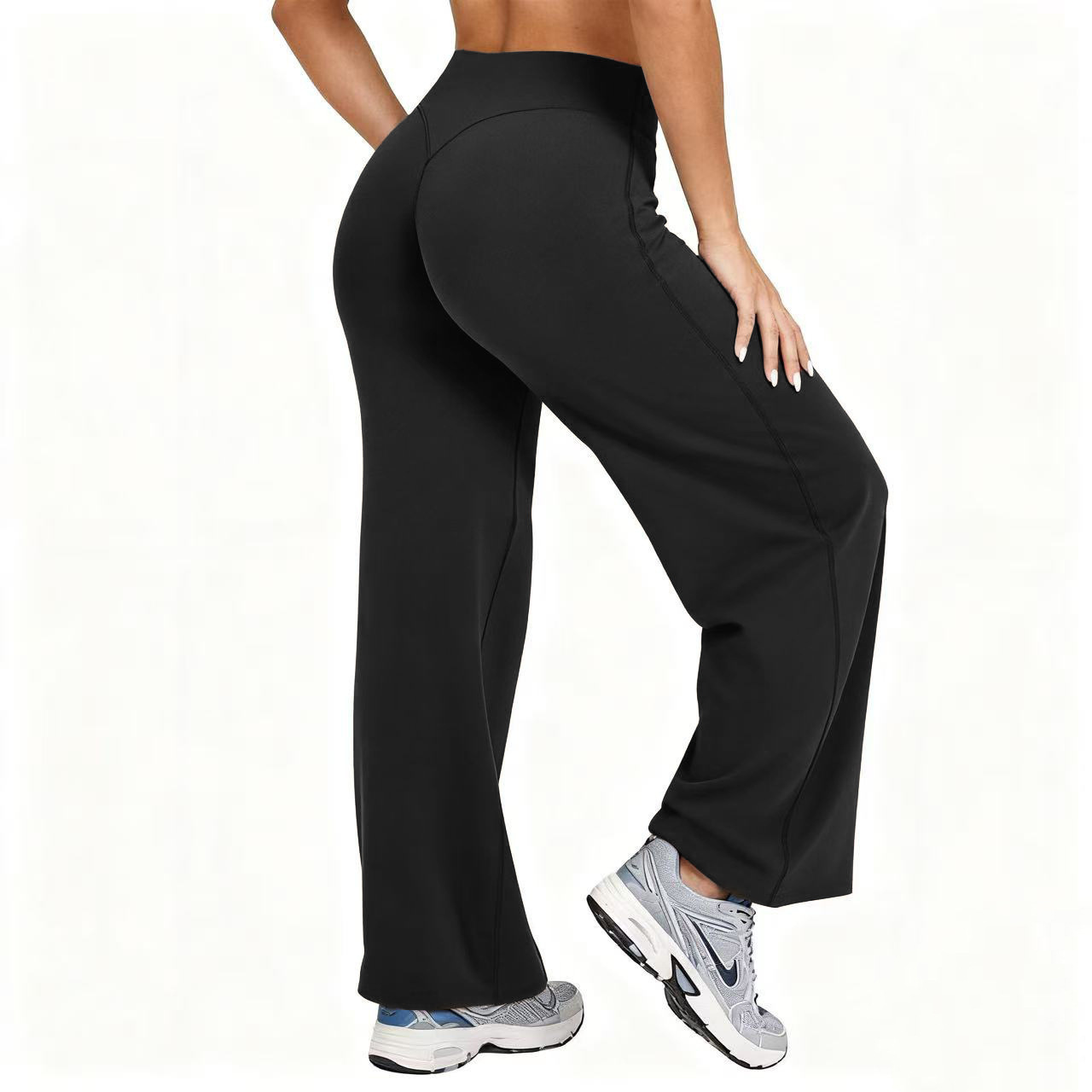 Pilates & Yoga Unleashed Studio - Pantaloni Yoga a Gamba Larga per
