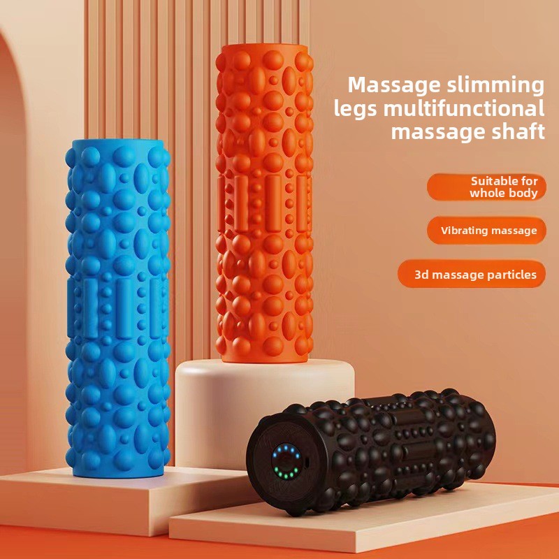 Pilates Yoga Block - Rullo elettrico in schiuma Rilassante muscolare