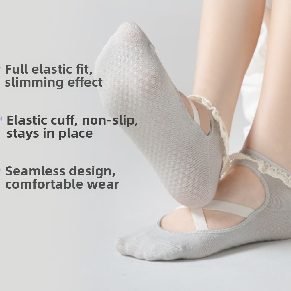 Calzini Antiscivolo per Yoga c - Pilates Ankle Strap recensione e prezzo