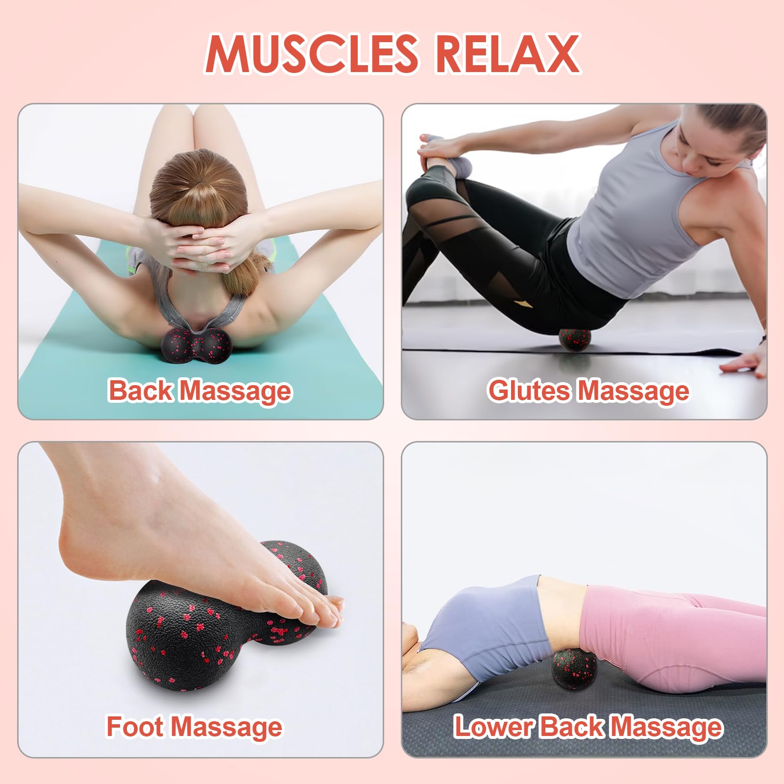 Set di palline di arachidi per - Pilates Yoga Block recensione e prezzo