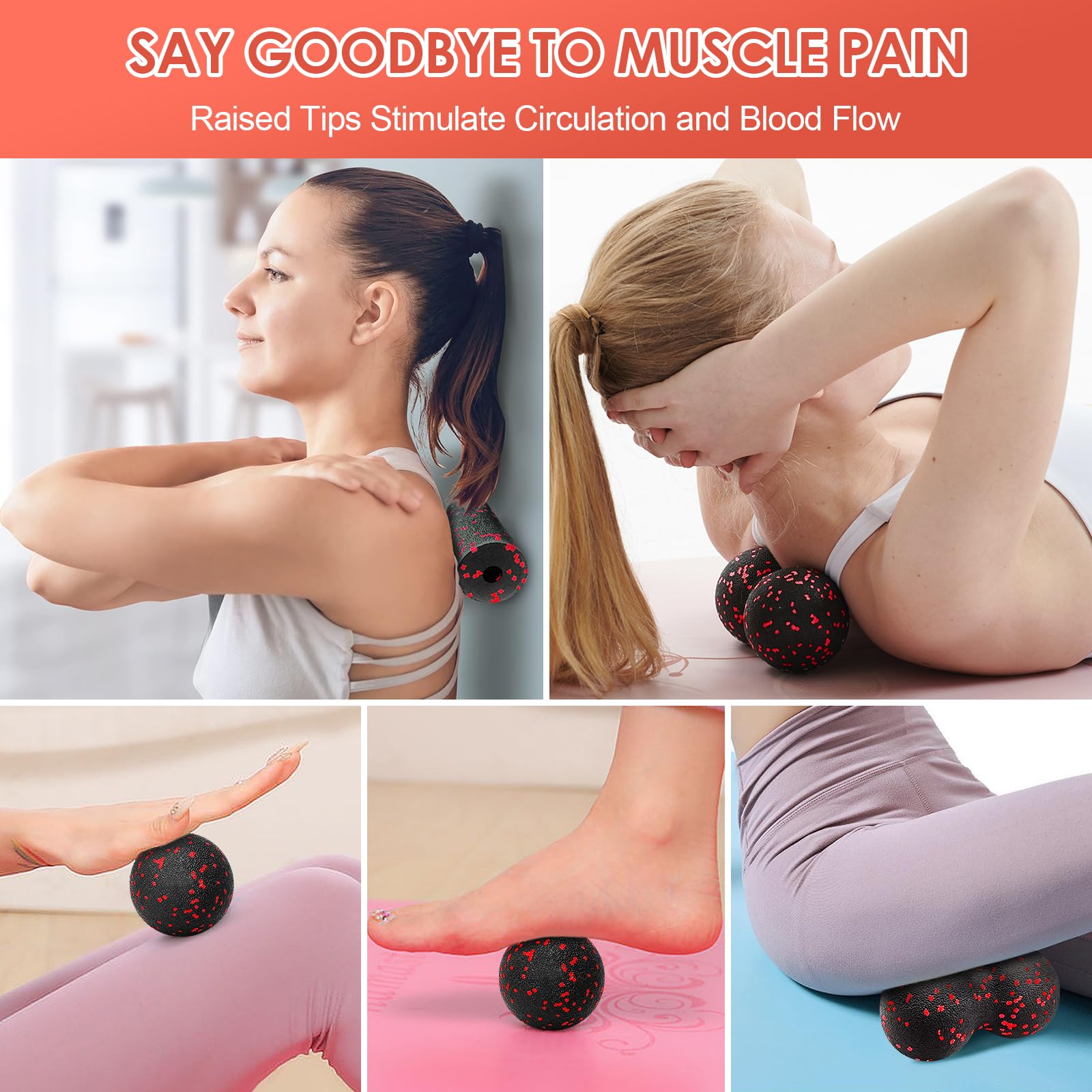 Set di palline di arachidi per - Pilates Yoga Block recensione e prezzo