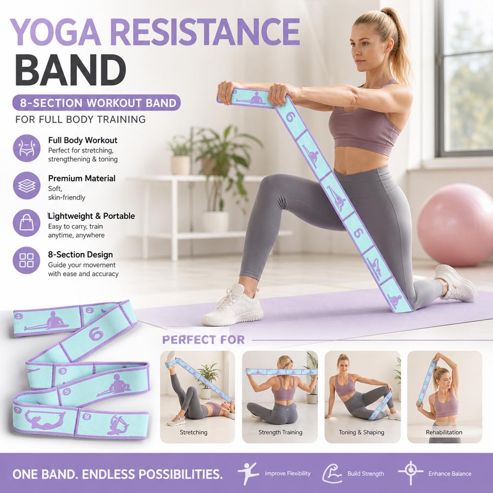 Fascia Elastica per Yoga, Cint - Pilates Yoga For Beginners recensione e prezzo
