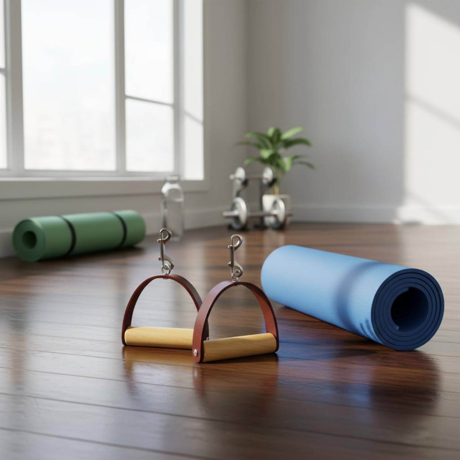 Set di 2 Pezzi Maniglie in Pel - Pilates & Yoga Unleashed Studio recensione e prezzo