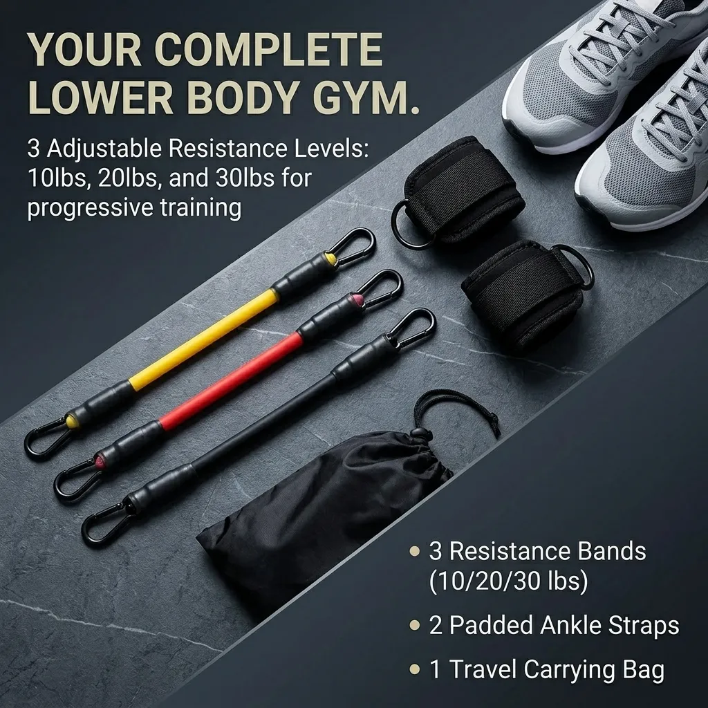 Set di 5 Fasce di Resistenza p - Pilates Ankle Strap recensione e prezzo