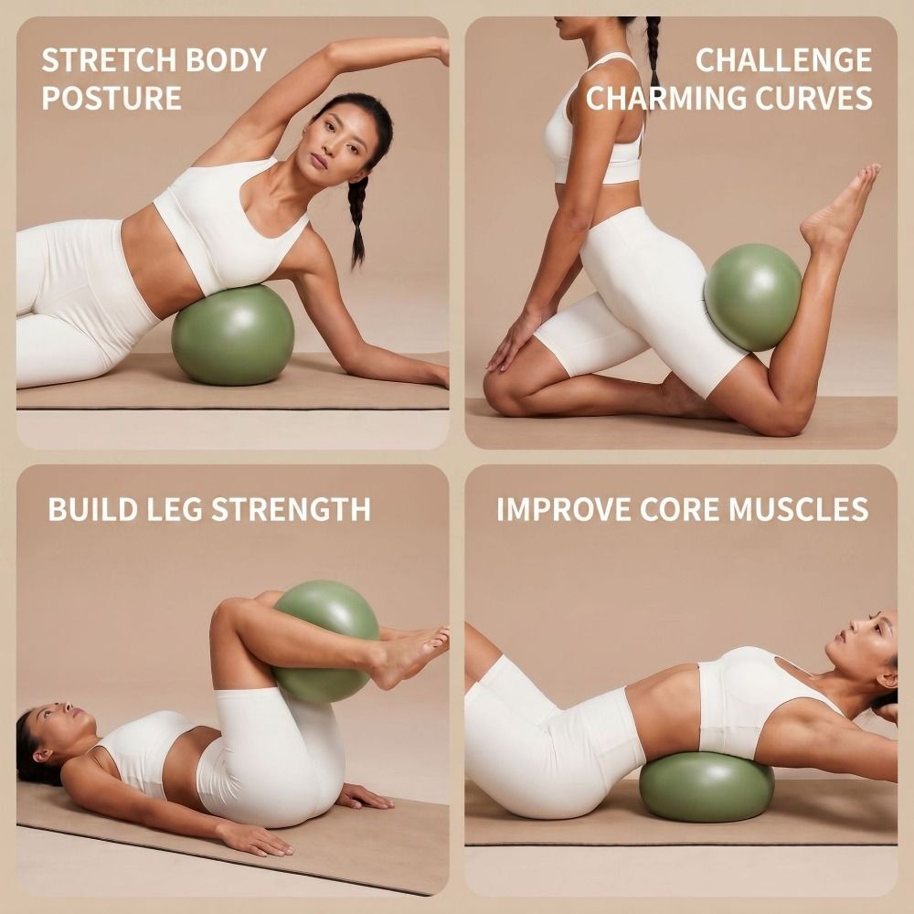 Palla da yoga gonfiabile per u - Pilates Yoga Ball Workout recensione e prezzo