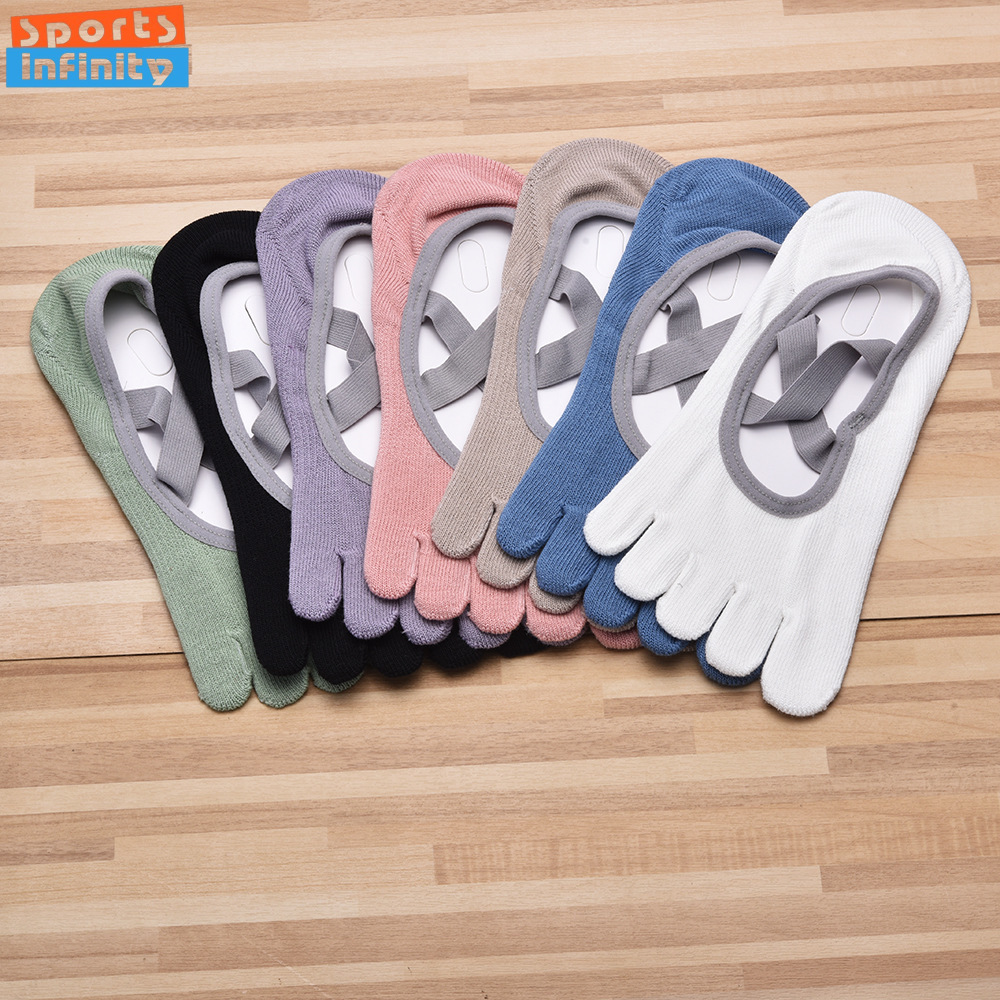 Calzini da yoga antiscivolo a  - Yoga Strap Cotton recensione e prezzo