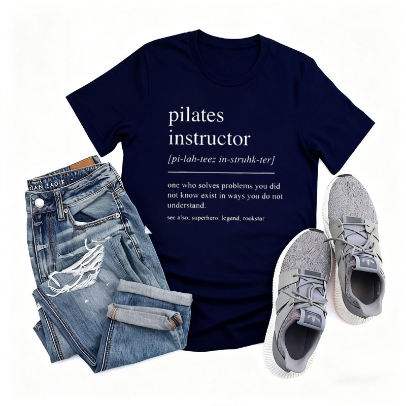 T-shirt in cotone per istrutto - Pilates Yoga Instructor recensione e prezzo