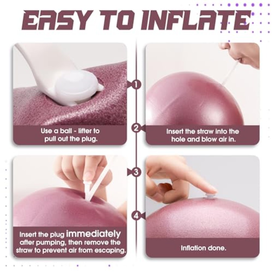Piccola Palla per Esercizi - M - Pilates Yoga Ball Workout recensione e prezzo