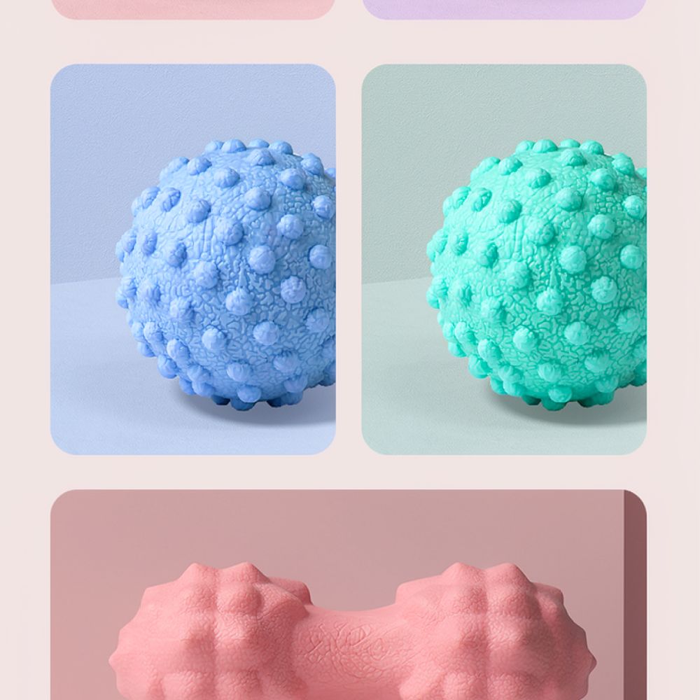 Set di palline per massaggi ri - Pilates Yoga Ball Workout recensione e prezzo